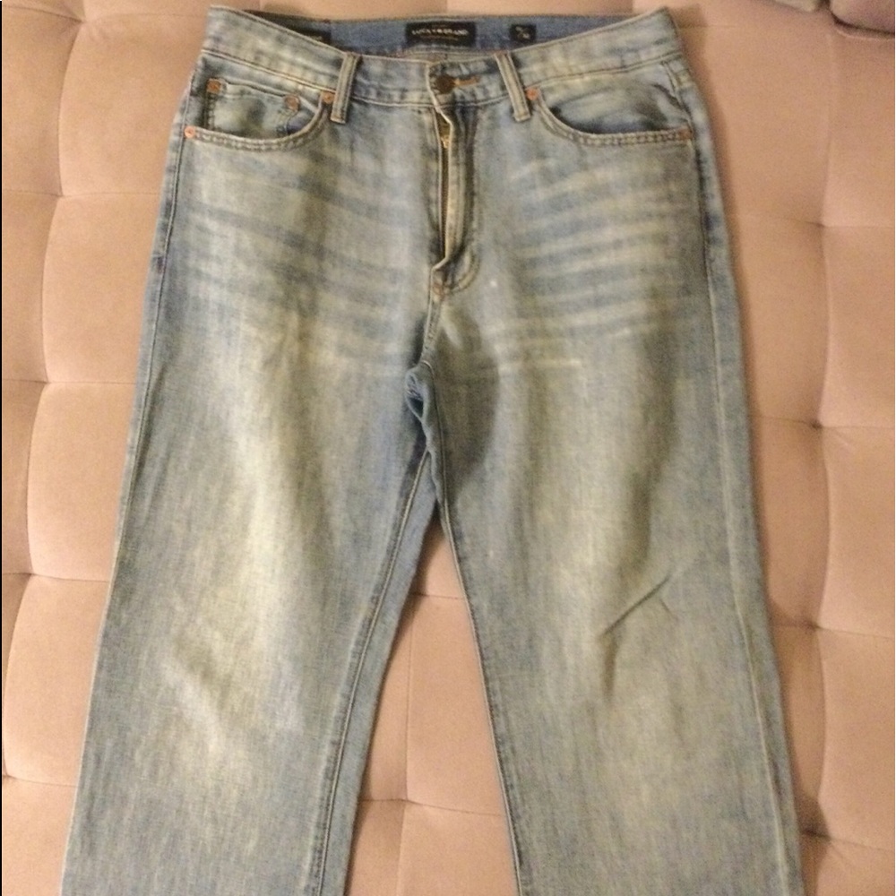 Lucky Brand Blue Jeans- Relaxed/Straight Fit
